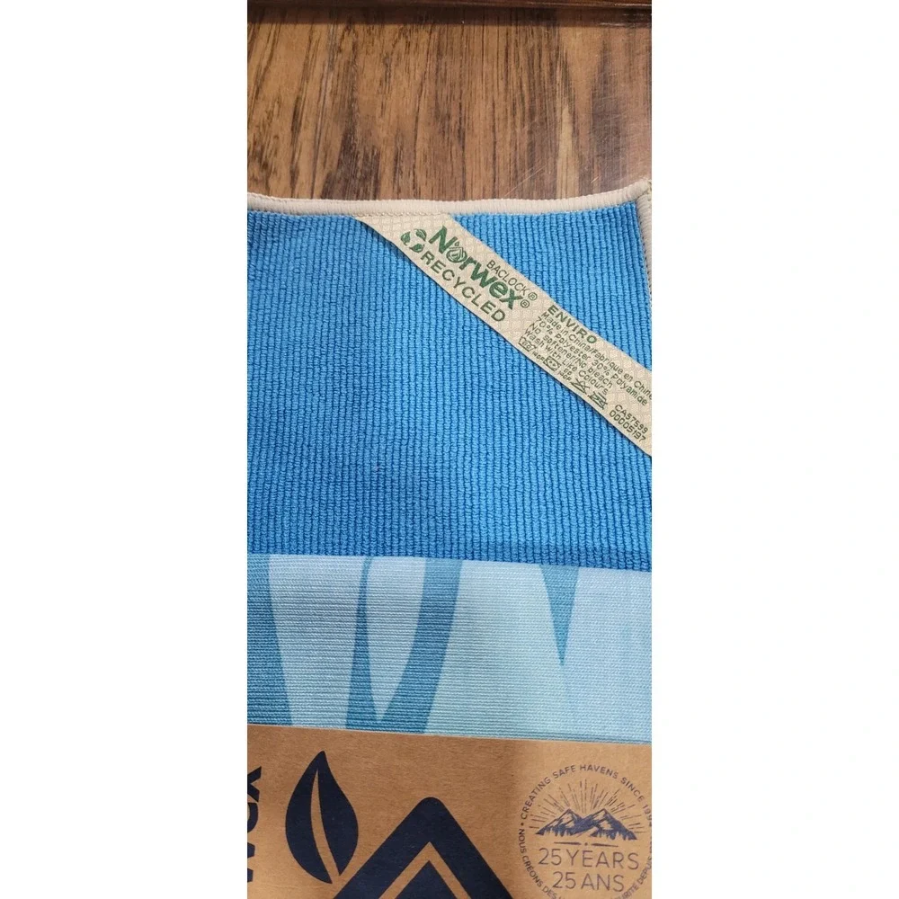 New Norwex Basic Package  Blue Enviro Cloth and  Wave Window Cloth